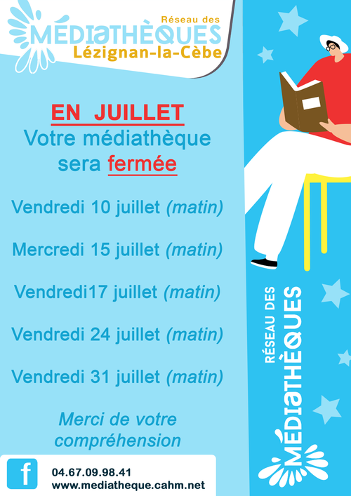 lezignan juillet fermeture