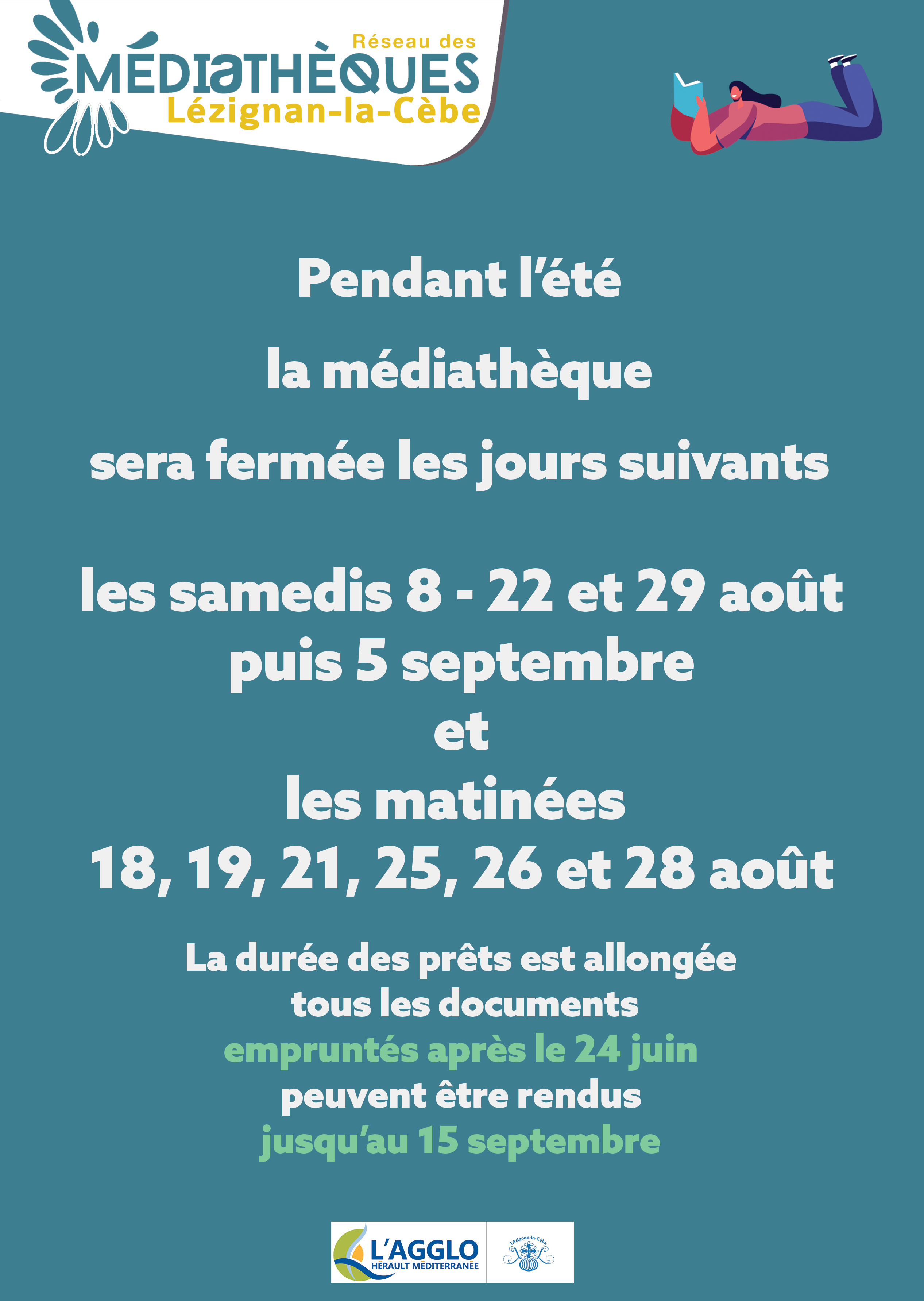 fermeture été lézignan